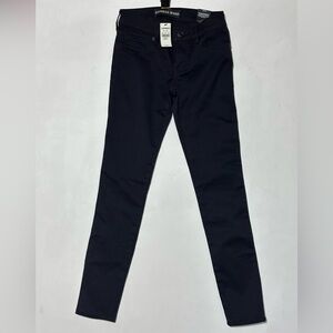 Express Premium Black Low Rise Legging Extreme Stretch Denim